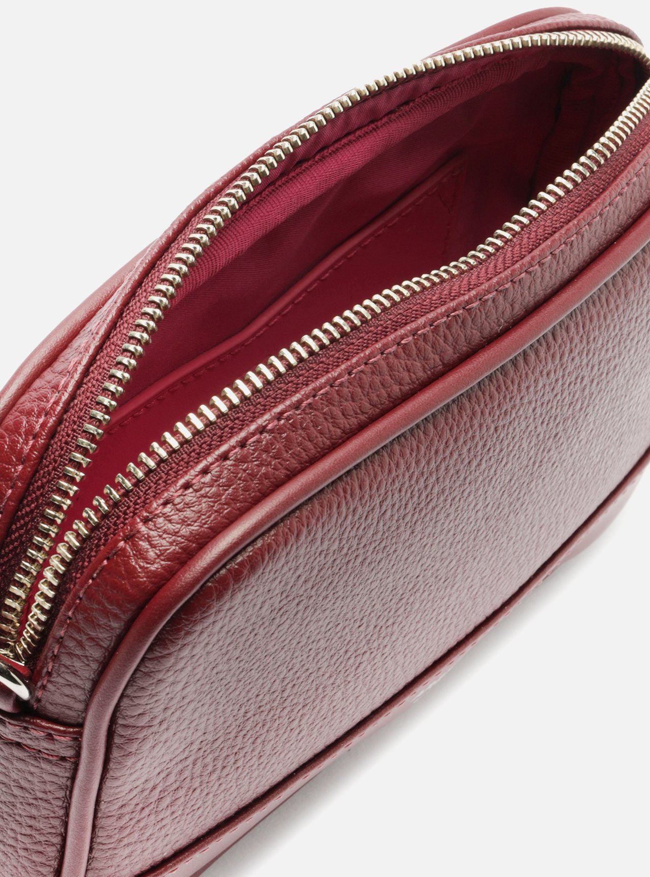 Bolsa Tiracolo Bordô Pequena Corrente Basic — foto 4