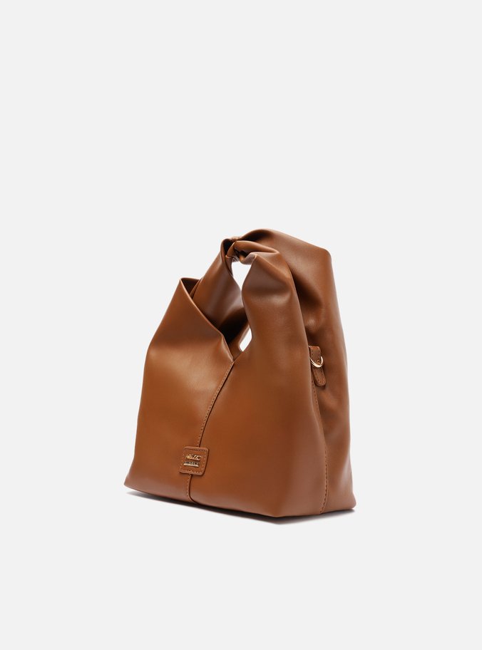 Bolsa Hobo Marrom Pequena