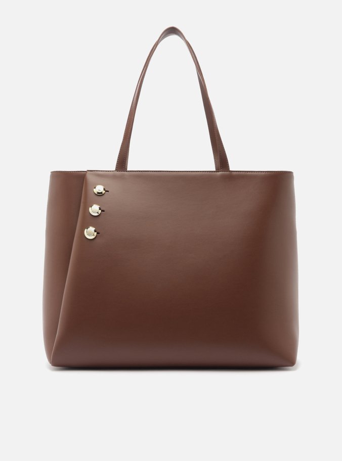 Bolsa Shopping Marrom Grande