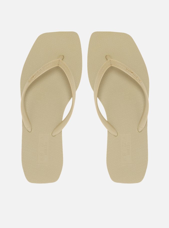 Chinelo de Dedo Cinza Básico Square Brizza