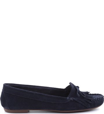 Mocassim Camurça Navy