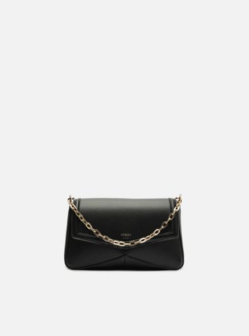 Bolsa Tiracolo Preta Pequena Corrente