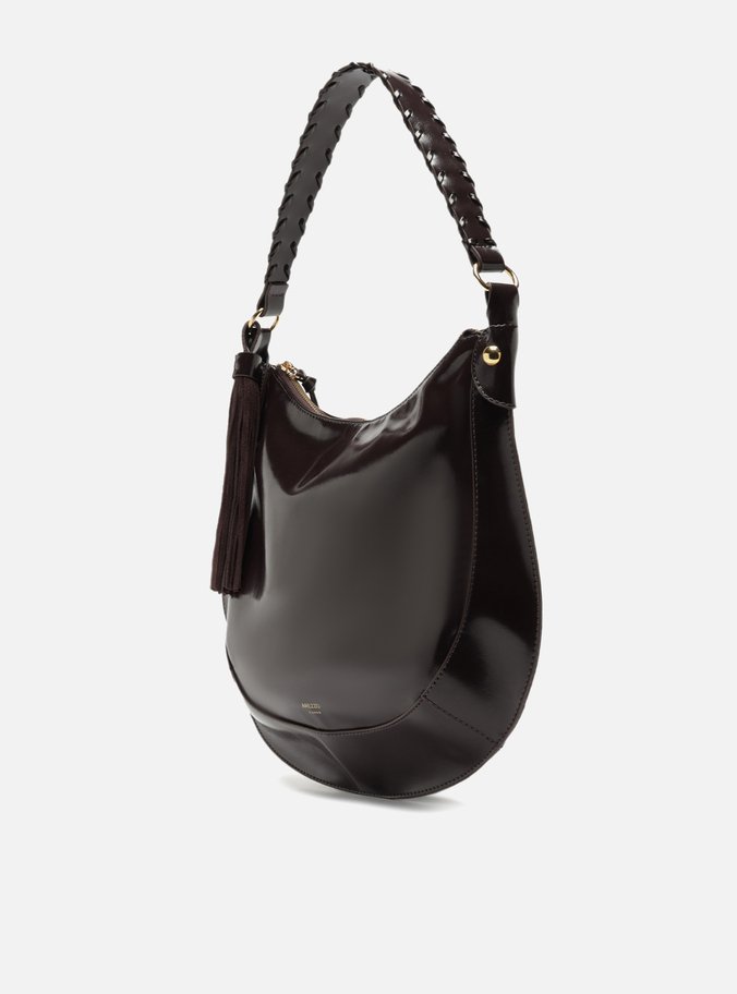 Bolsa Hobo Marrom Grande Barbicacho