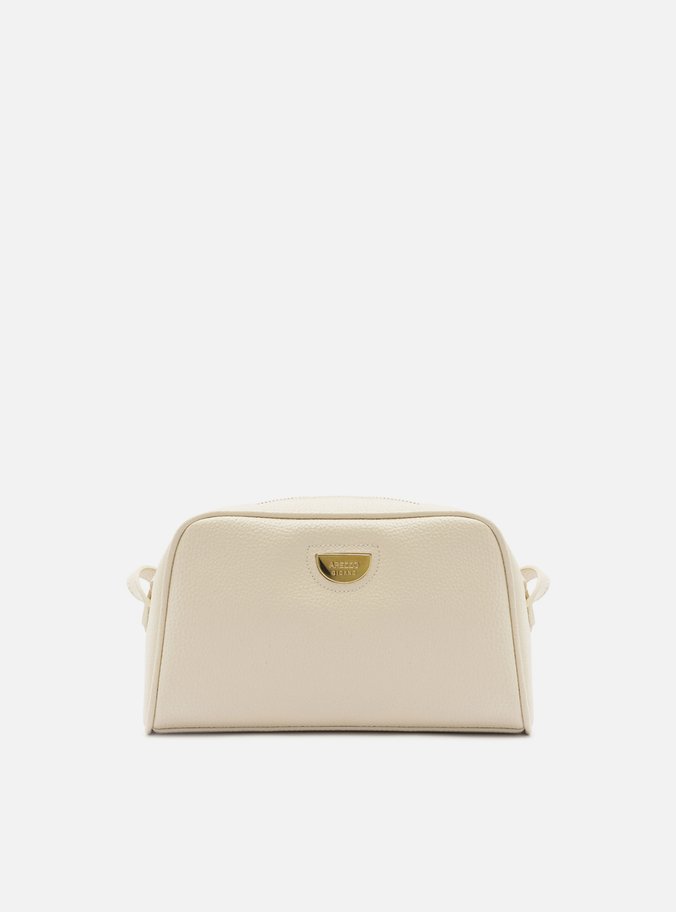Bolsa Tiracolo Branca Média Tag Metal