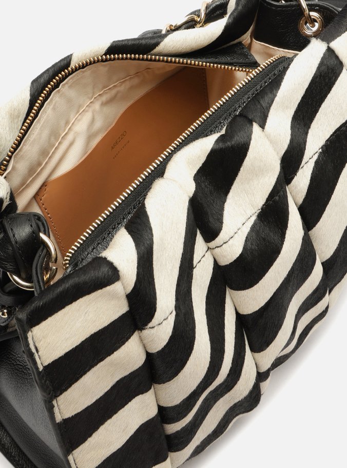 Bolsa Tote Animal Print Zebra Milano Grande
