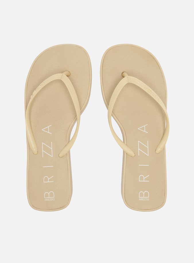 Sandália Off-White Flatform Mykonos