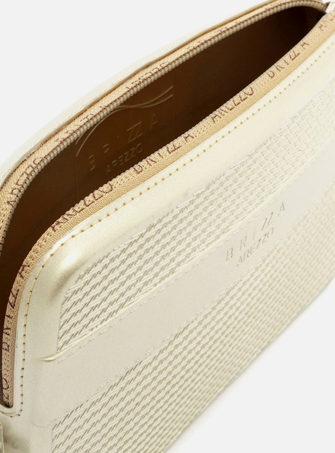 Clutch Dourada Alça Malu