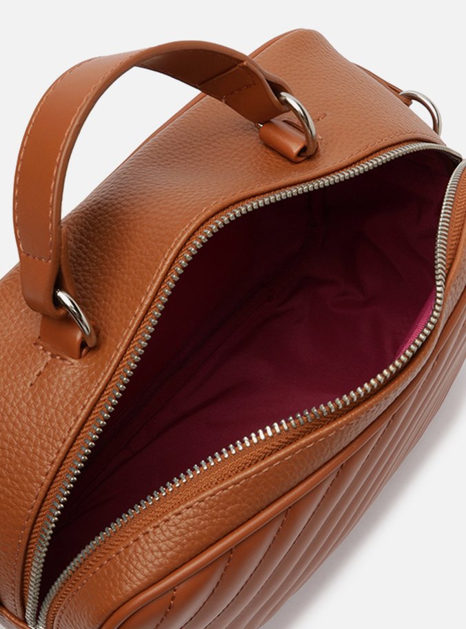Bolsa Tiracolo Marrom Elisa Média