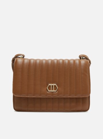Bolsa Tiracolo Marrom Pequena