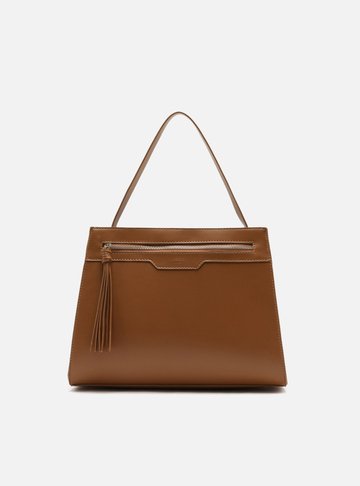 Arezzo — Bolsa Tote Marrom Pietra Média
