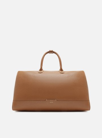 Bolsa de Viagem Caramelo Couro  Grande