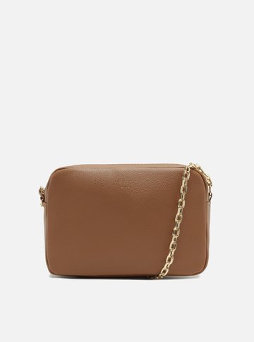 Bolsa Marrom Tiracolo Média