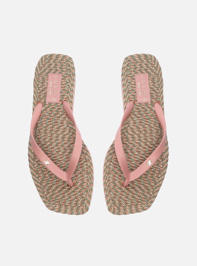 Chinelo de Dedo Rosa Mint Fluo Brizza