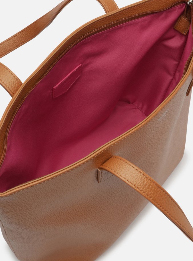 Bolsa Shopping Marrom Caramel Mercato Grande