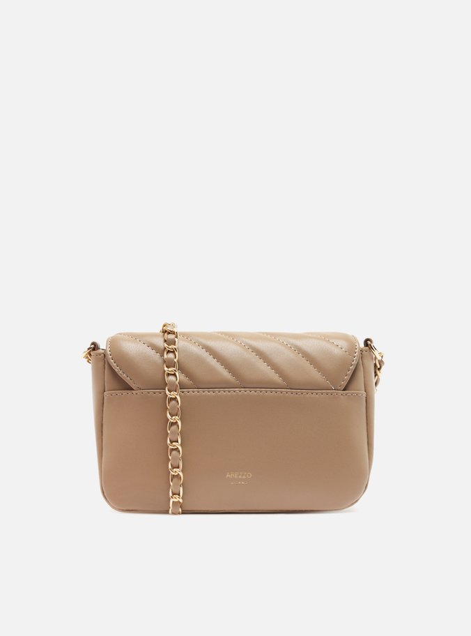 Bolsa Tiracolo Nude Pequena Matelassê