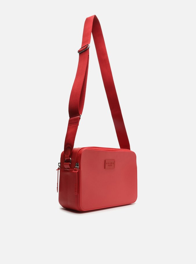 Bolsa Tiracolo Vermelha Média Brizza