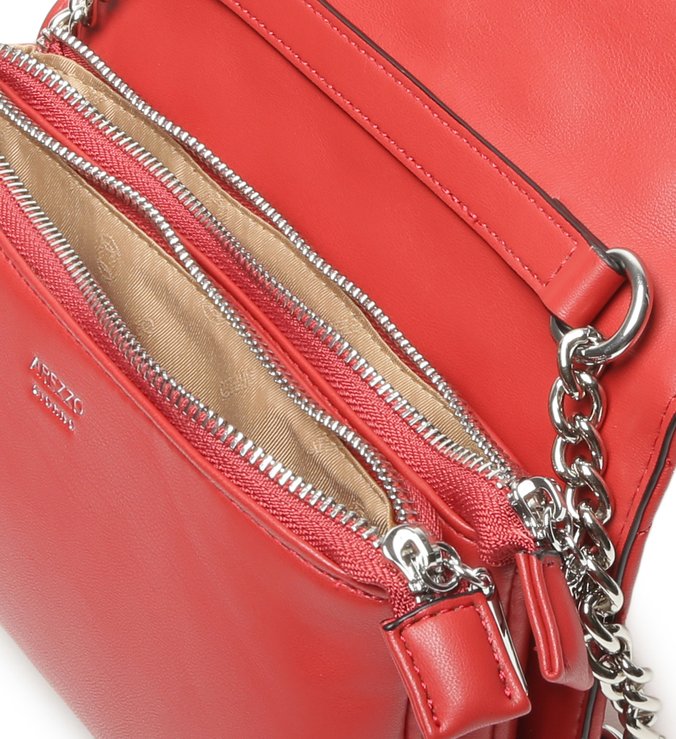 Bolsa Tiracolo Pequena Vermelha