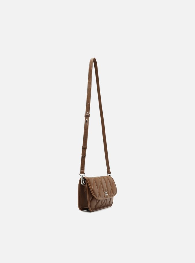 Bolsa Marrom Tiracolo Pequena