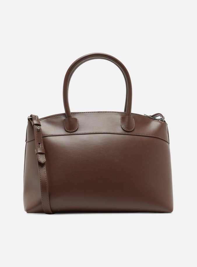 Bolsa Tote Marrom Grande Mix Texturas