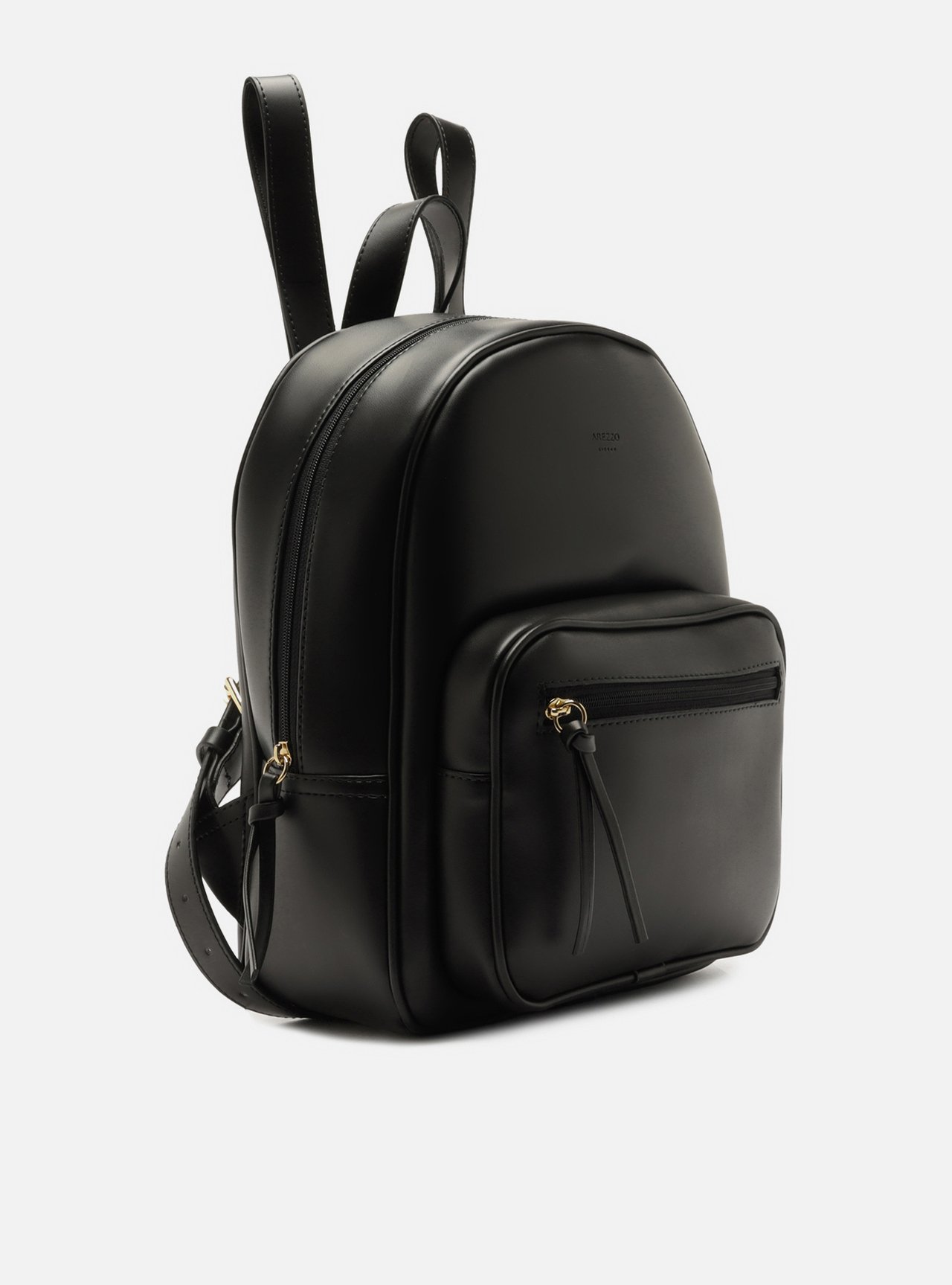 Bolsa Mochila Preta Grande Metais — foto 5