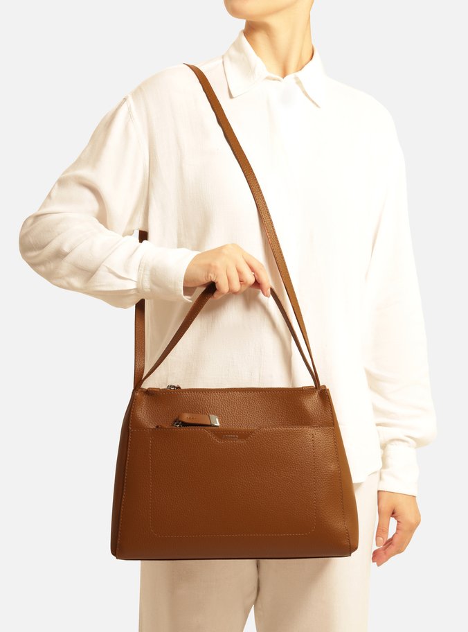 Bolsa Tote Caramelo Emilly Grande