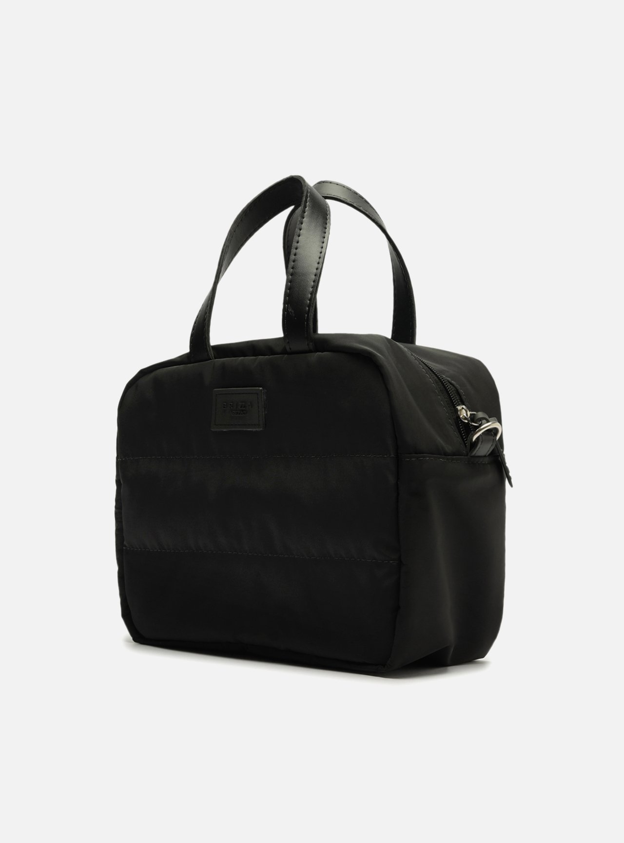 Bolsa Térmica Tiracolo Preta Nylon Gigi Média — foto 2