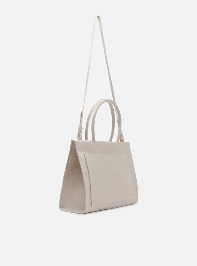 Bolsa Shopping Branca Grande Bolso
