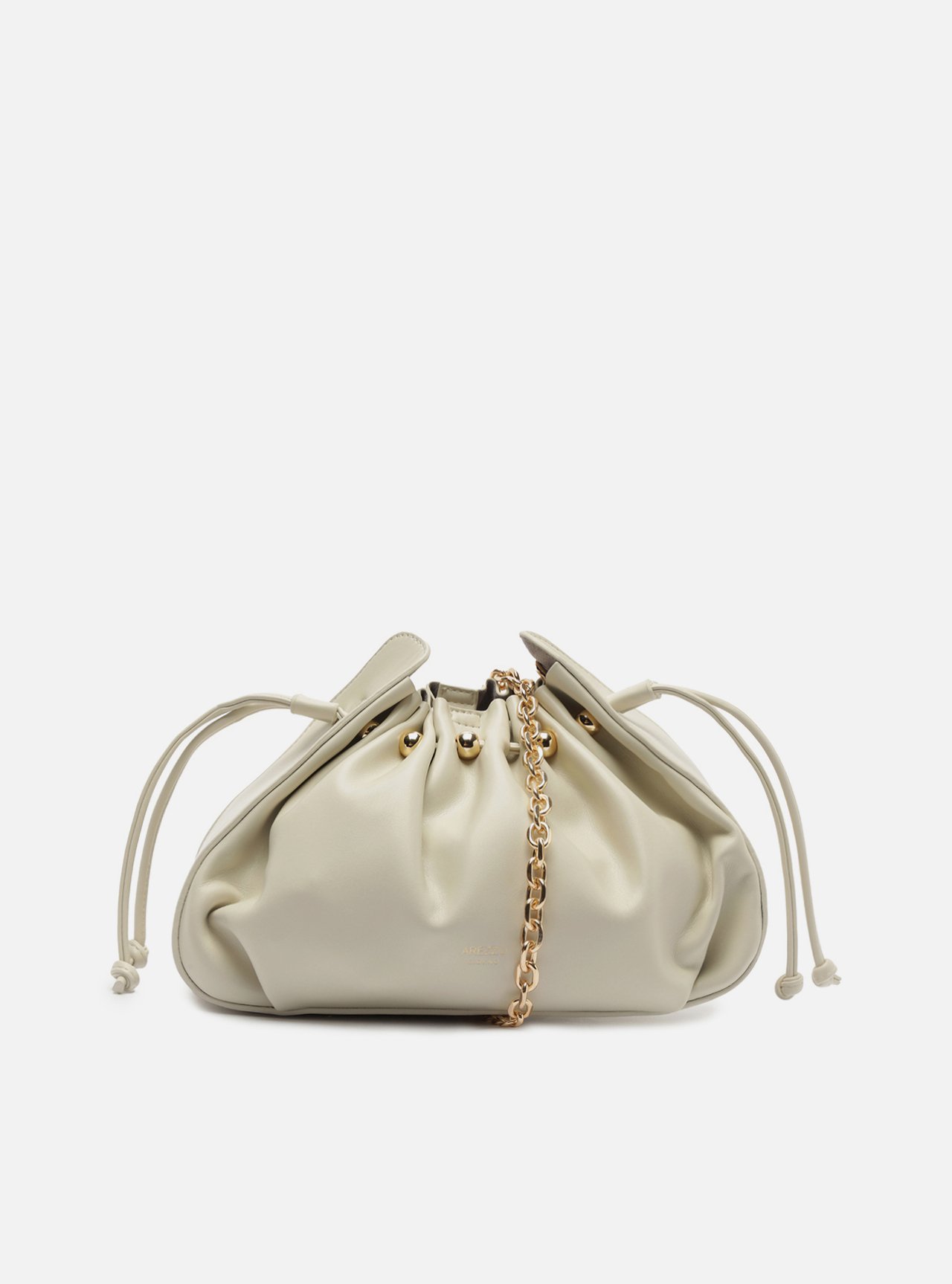 Bolsa Shoulder Branca Grande Alça Corrente — foto 1