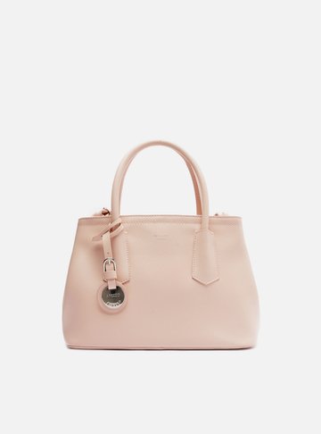 Bolsa Tote Rosa Petal Giorno Média Bag Charm