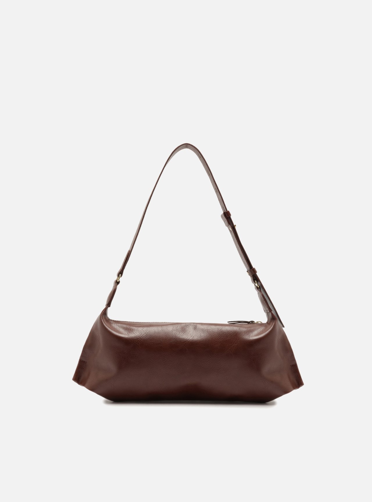 Bolsa Shoulder Vermelha Média Soft Alça Larga — foto 3