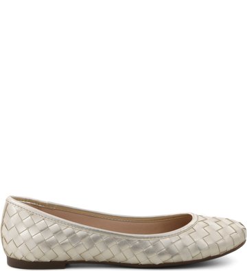 Sapatilha Basic Tressê Platina