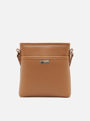 Bolsa Tiracolo Caramelo Média Recorte