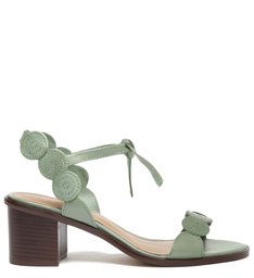 Arezzo sandalia verde clearance