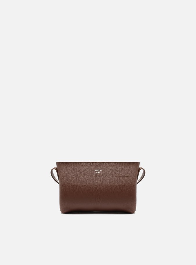 Bolsa Tiracolo Marrom Pequena
