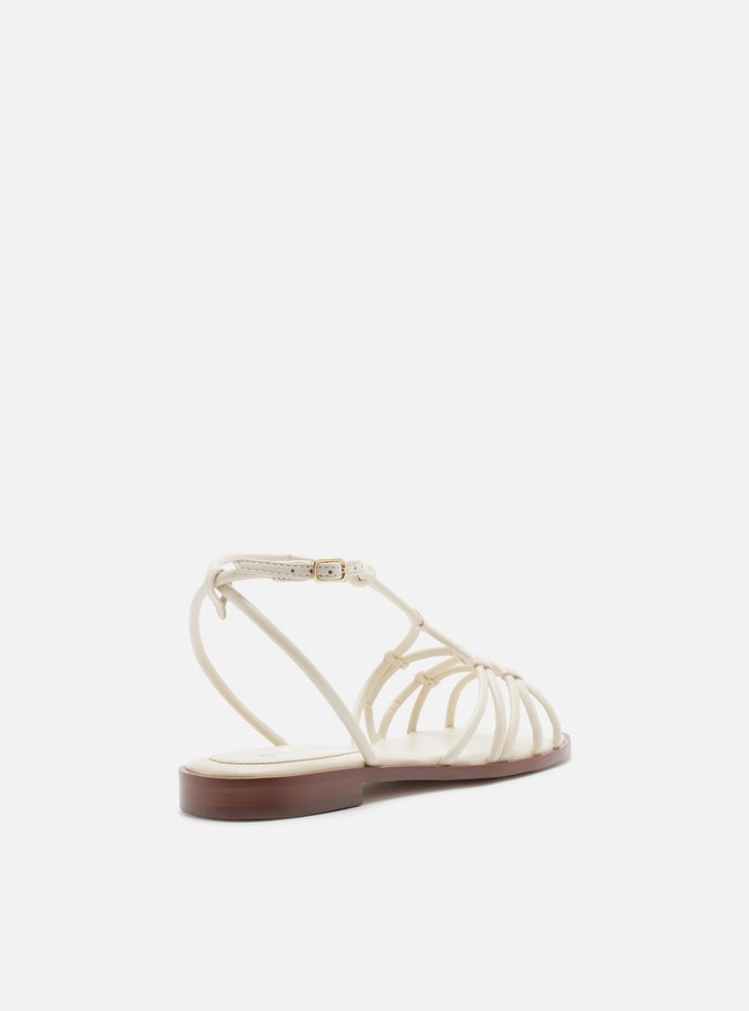 Sandália Rasteira Off-White