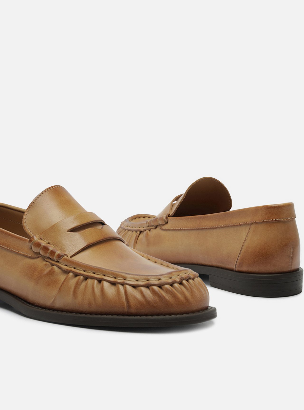 Mocassim Marrom Couro — foto 4