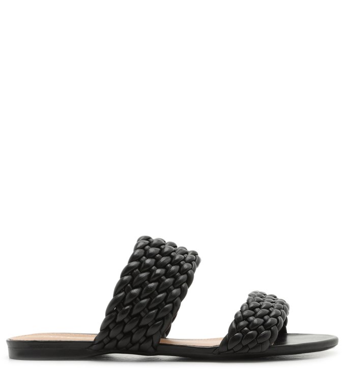 rasteira verde arezzo