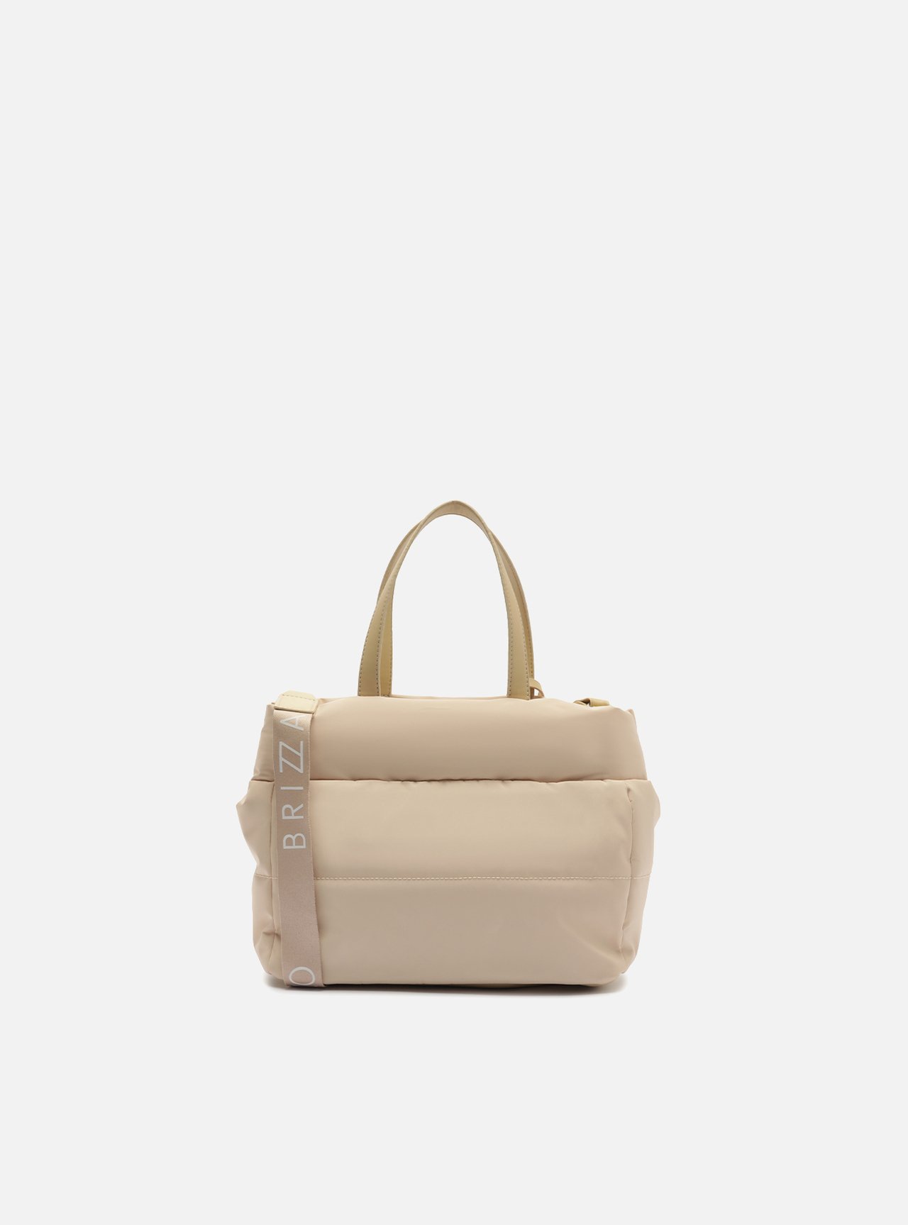 Bolsa Tote Nude Pequena Matelassê Brizza — foto 3