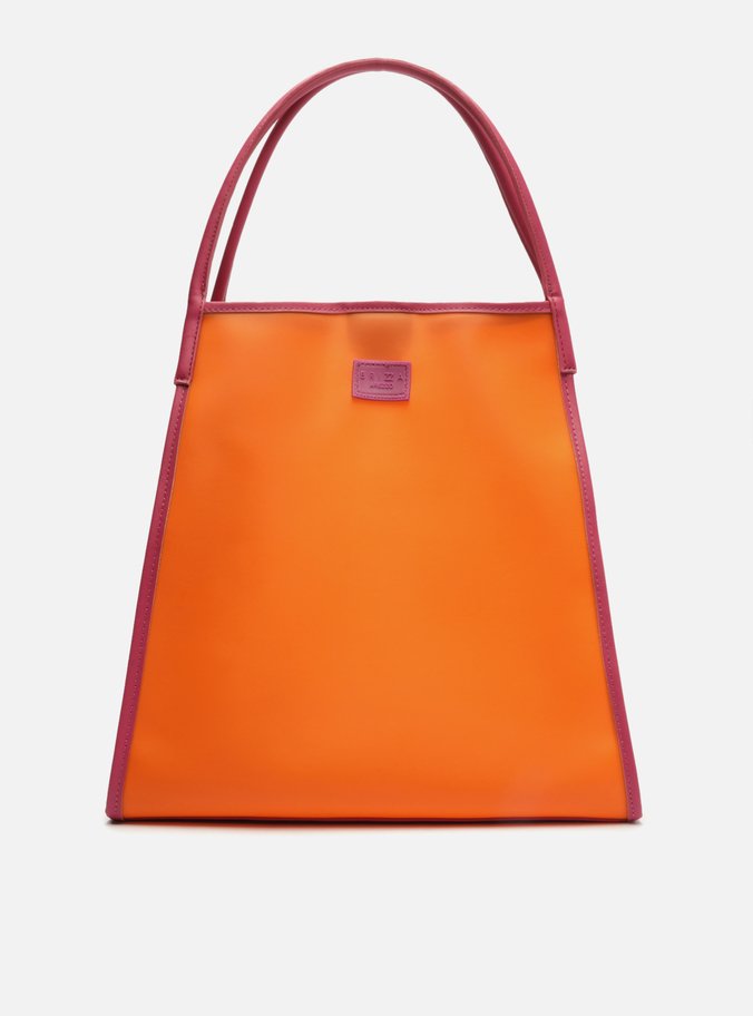 Bolsa Tote Laranja Piscine Grande Brizza