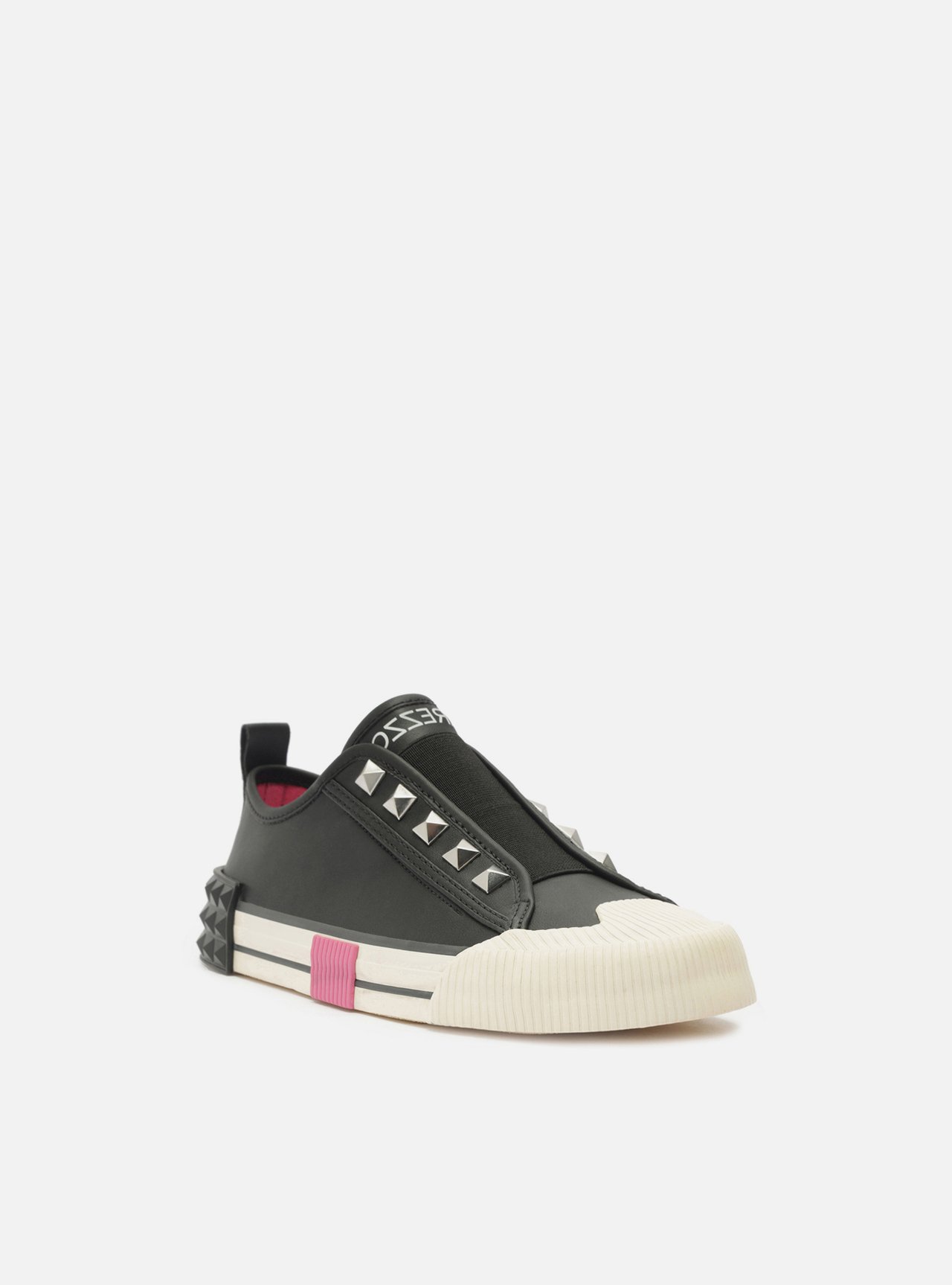 Tênis Slip On Preto Bico Redondo — foto 2