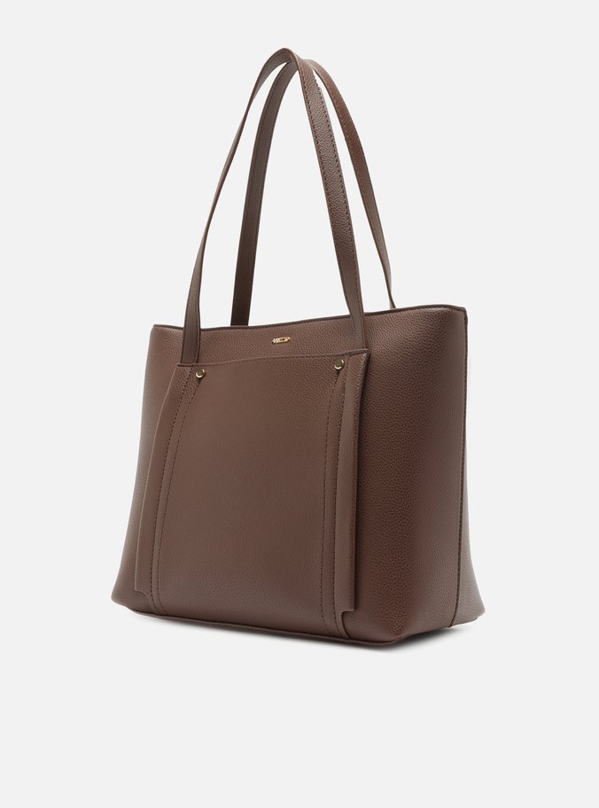 Bolsa Shopping Marrom Média