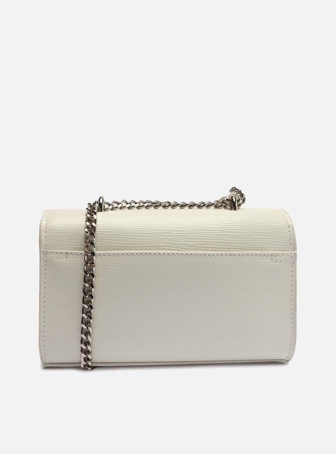 Bolsa Tiracolo Branca Couro Wave Abraccio Pequena