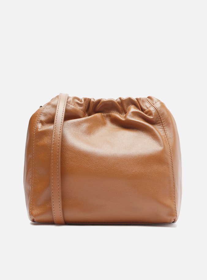 Bolsa Tiracolo Marrom Couro Olívia Pequena