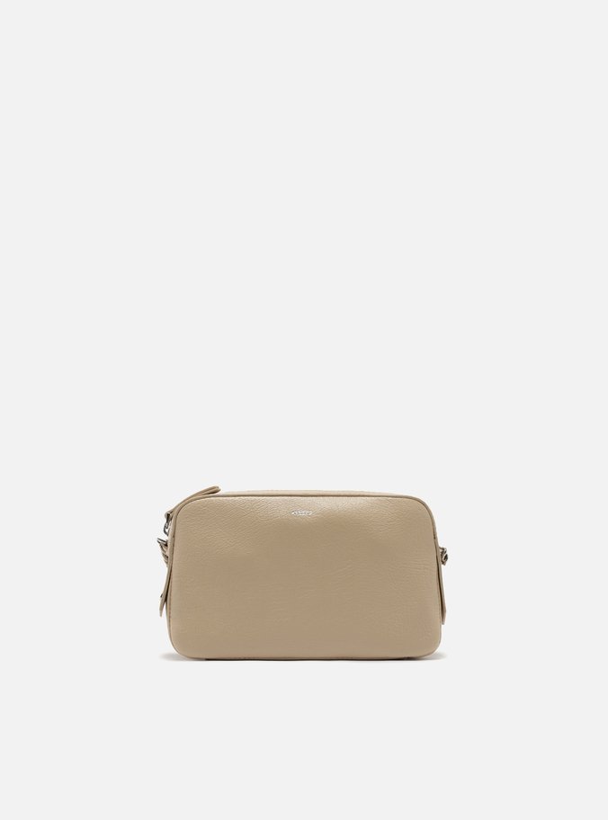 Bolsa Tiracolo Nude Couro Abraccio 2.0 Pequena