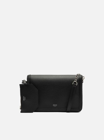 Bolsa Tiracolo Preta Média