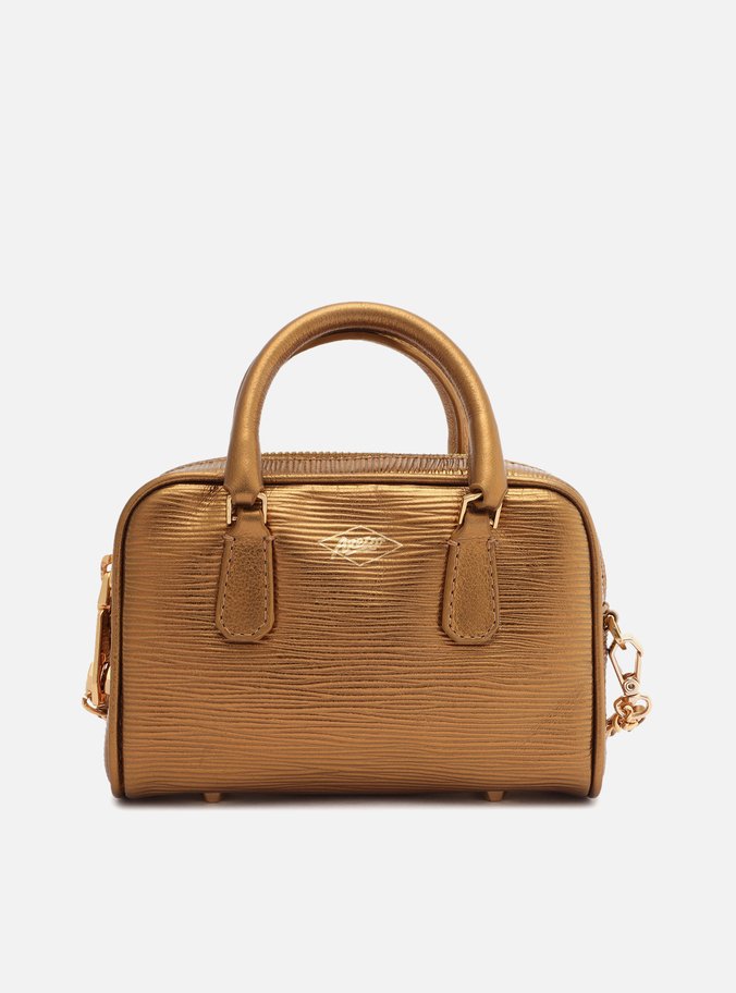 Bolsa Tiracolo Bronze Couro Lívia