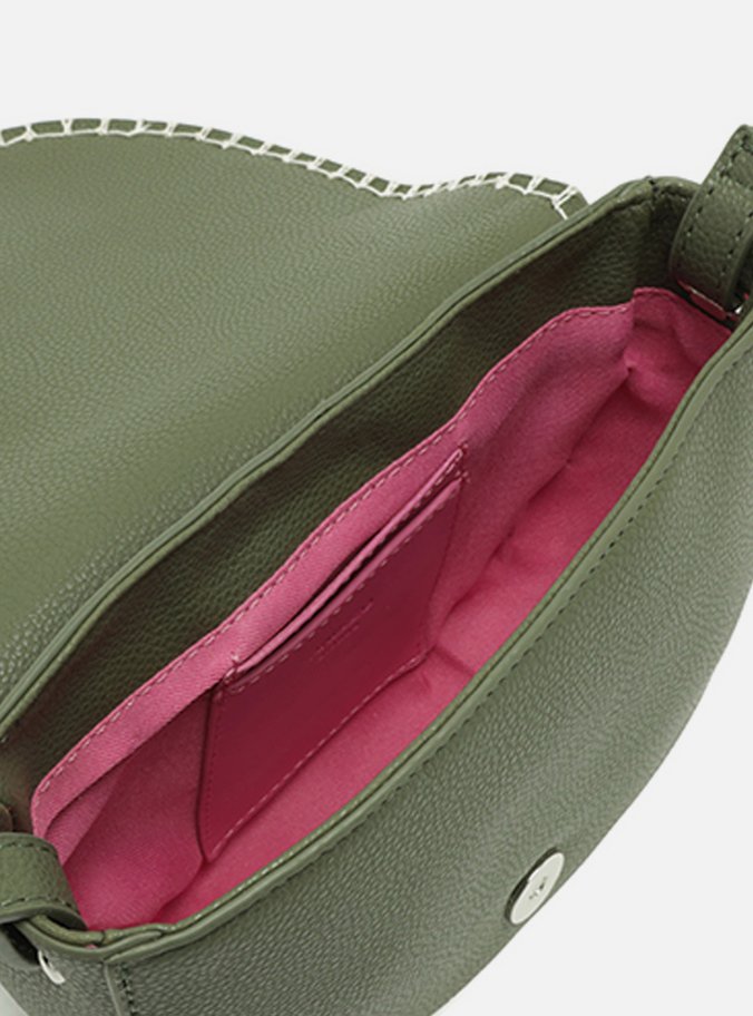 Bolsa Verde Tiracolo Pequena