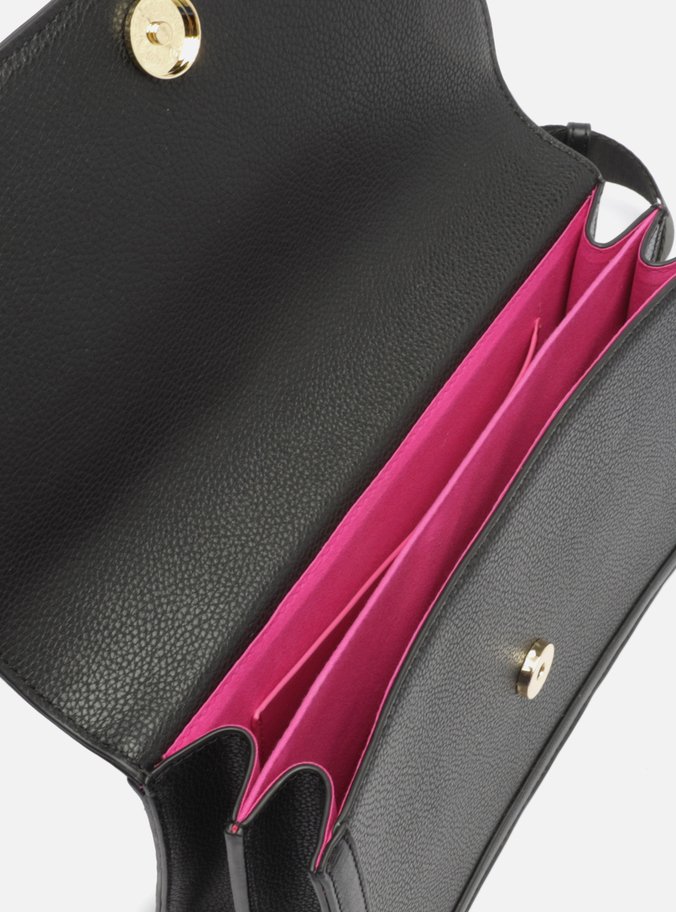Bolsa Tiracolo Preta Detalhe Pequena