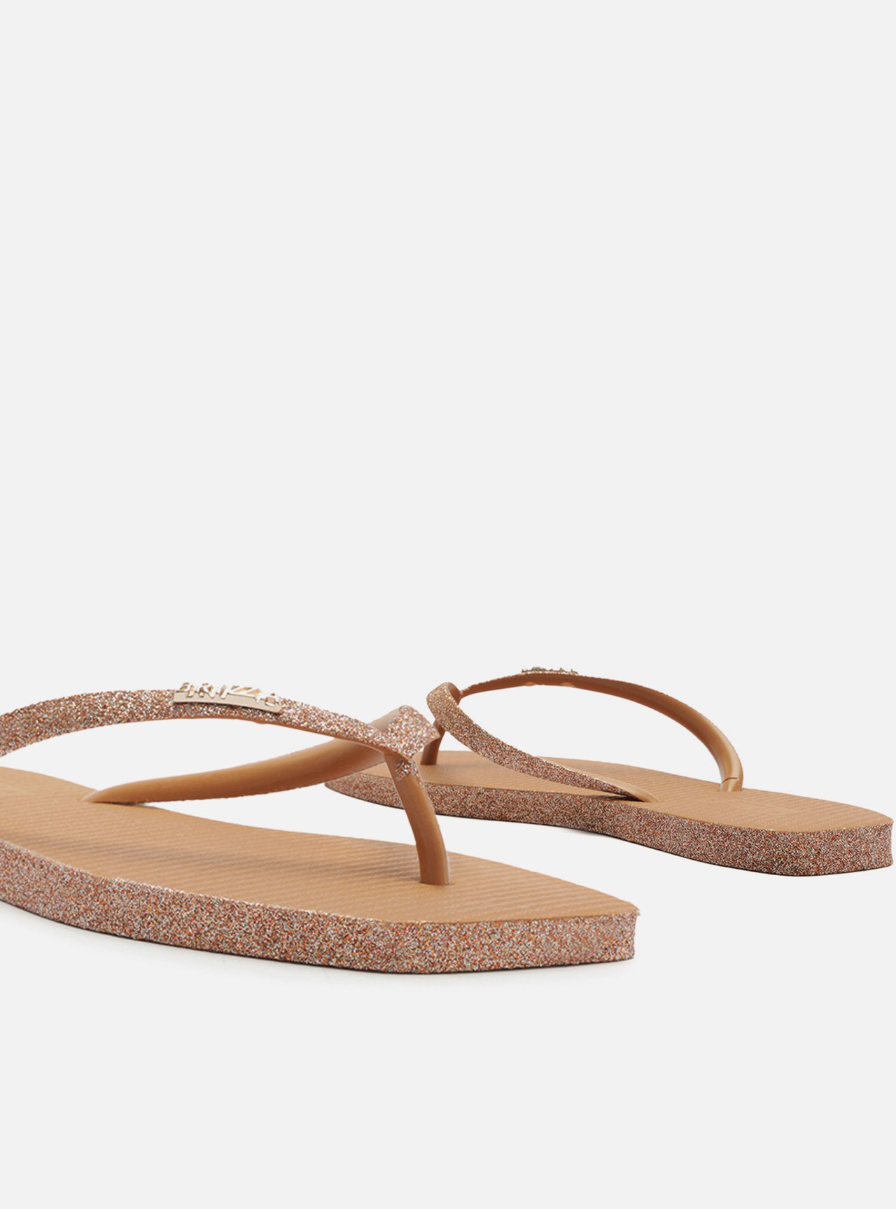 Chinelo de Dedo Laranja Bico Quadrado Brizza — foto 4