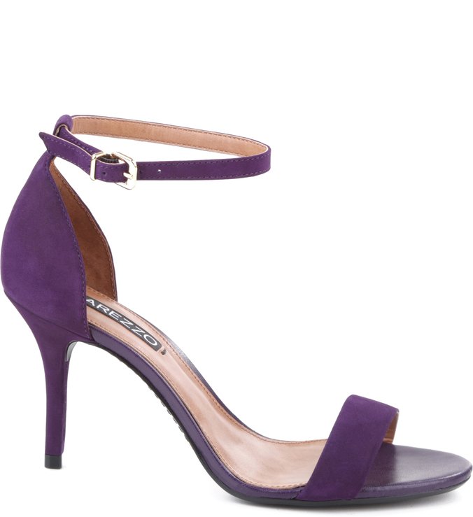 Sandália Isabelli Média Nobuck Violeta